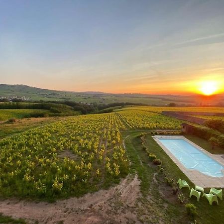 La Chapelle-de-GuinchayAu Coeur Des Vignes Moulin A Ventアパートメント エクステリア 写真